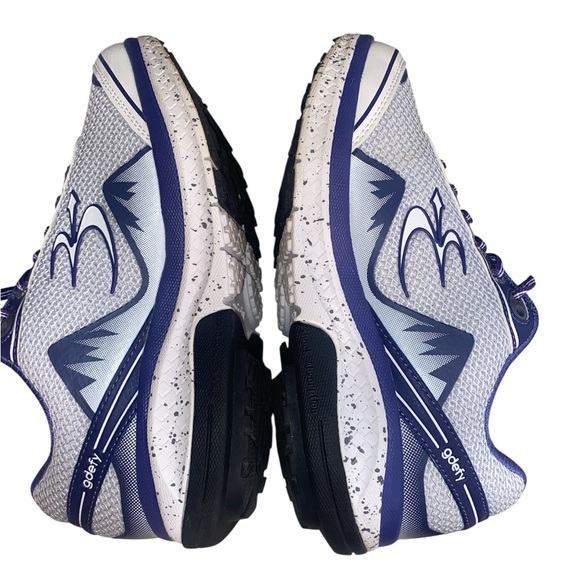 G-Defy Gravity Defyer Athletic Shoes Womens Size 7 White Purple - Picture 5 of 7